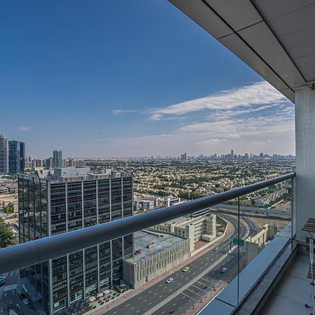 Higuests - Modern Studio With Incredible City Skyline View Dubai Eksteriør billede