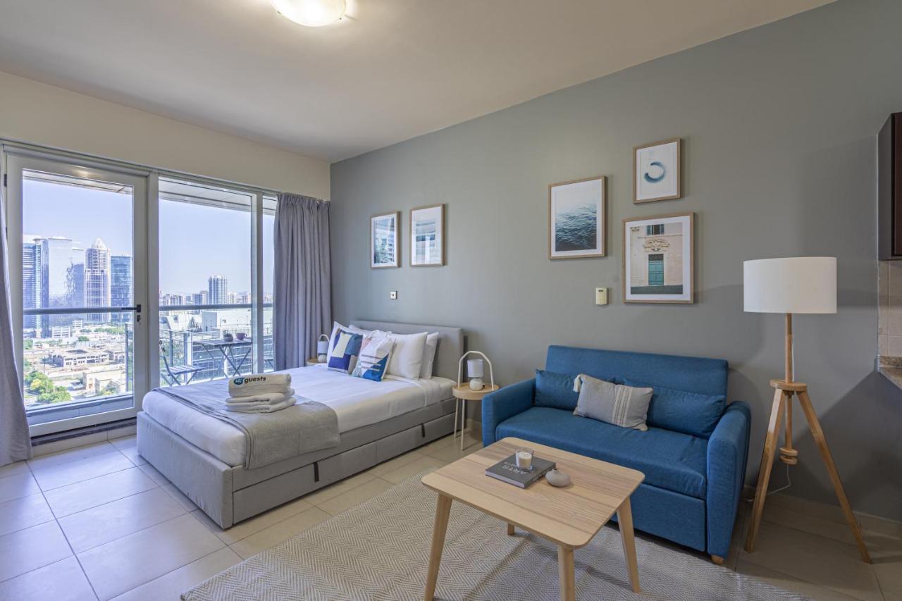 Higuests - Modern Studio With Incredible City Skyline View Dubai Eksteriør billede
