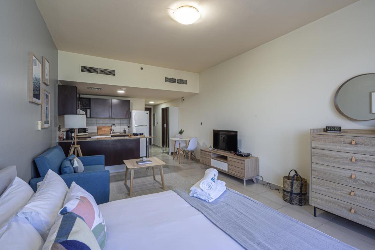Higuests - Modern Studio With Incredible City Skyline View Dubai Eksteriør billede
