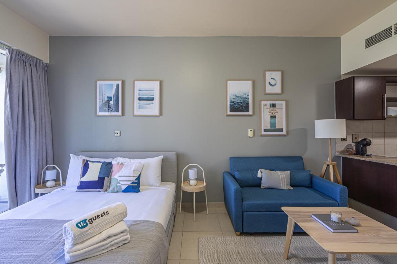 Higuests - Modern Studio With Incredible City Skyline View Dubai Eksteriør billede